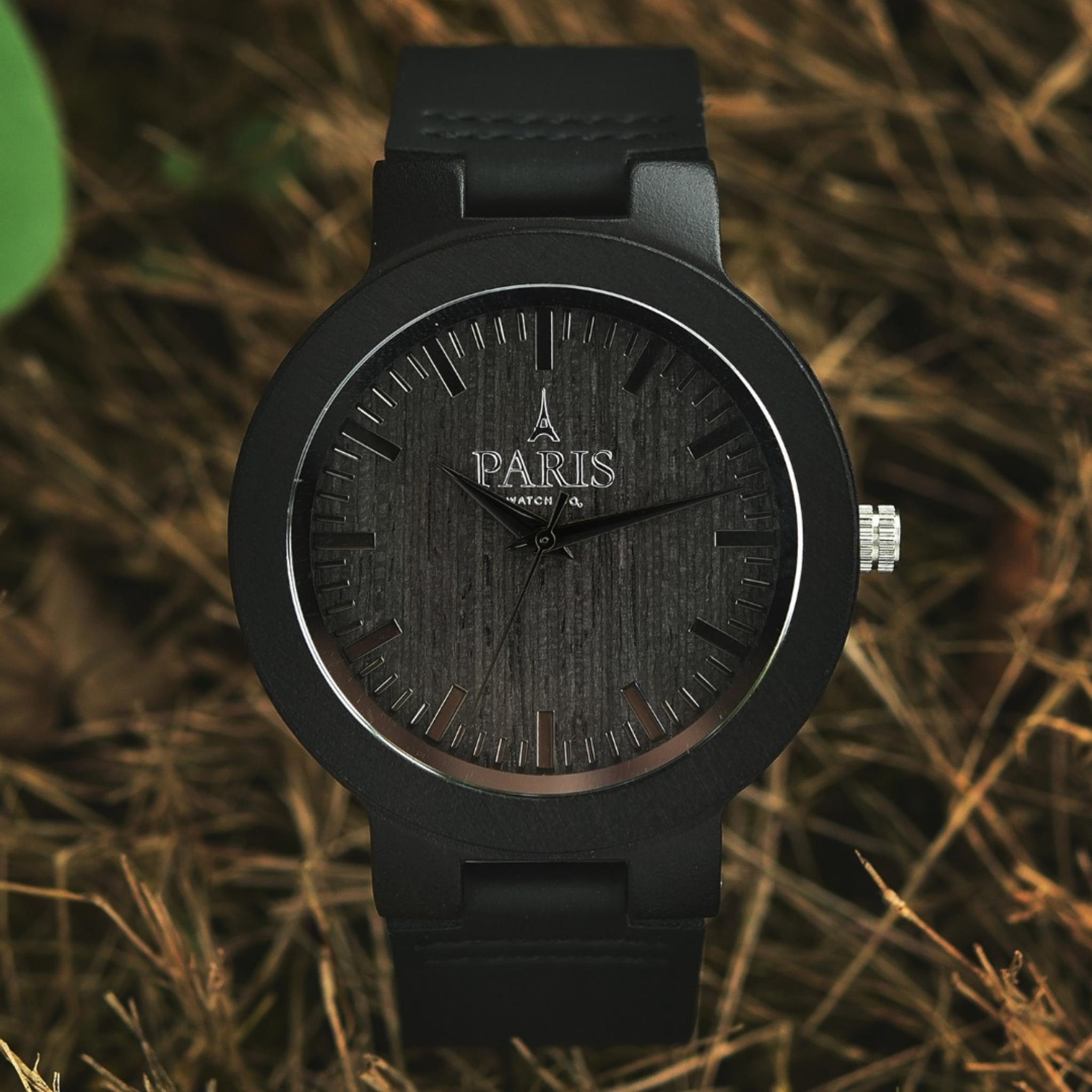 Noir Black - Paris Watch Company