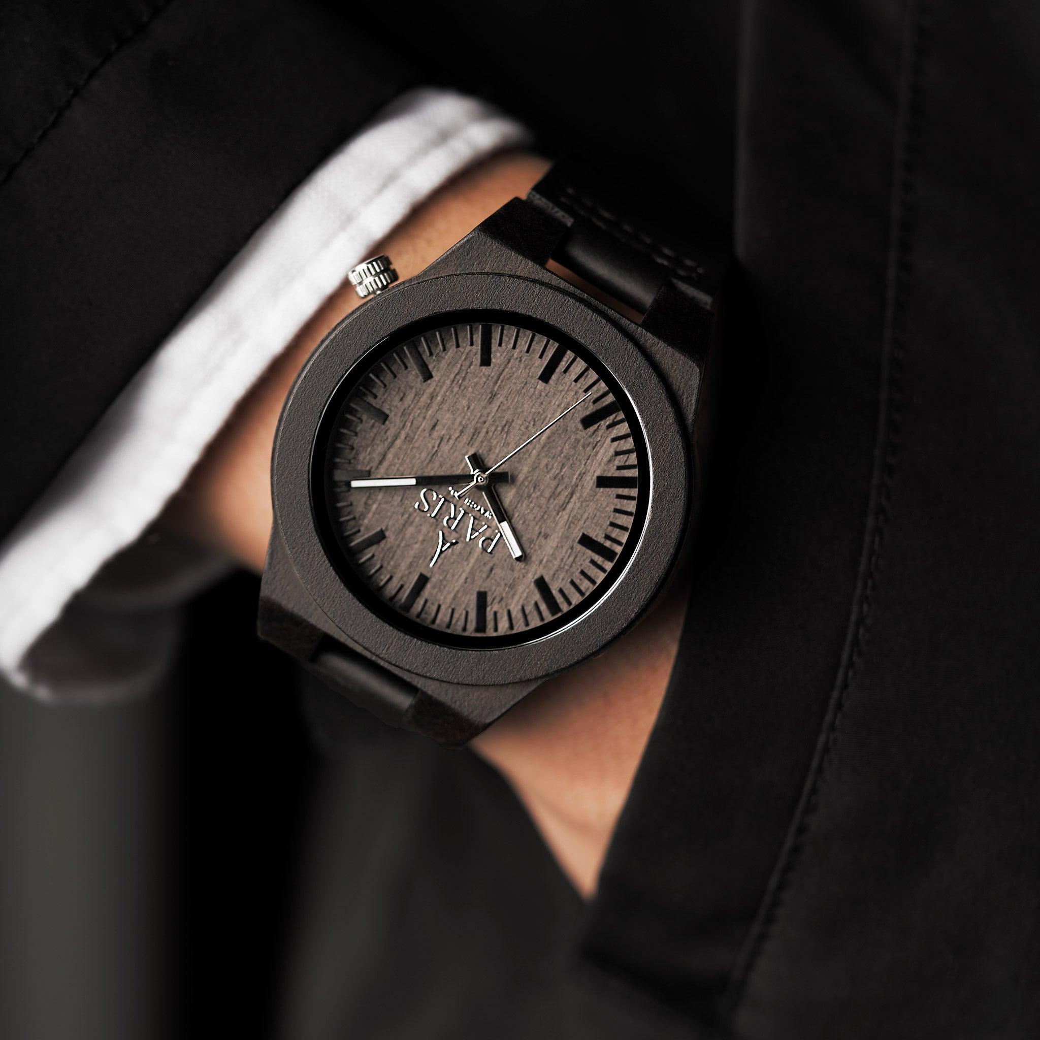 Executive - Noir Silver - Paris Watch Company